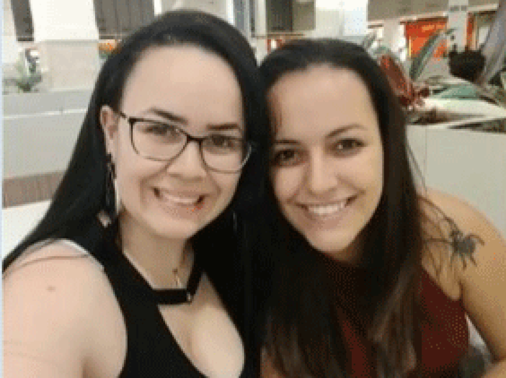 Carina Ramos e Ana Flávia Gonçalves são investigadas por suspeita de participação no crime no ABC — Foto: Reprodução/Arquivo pessoal