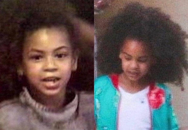 Beyoncé posta foto de infância e se compara com Blue Ivy (Foto: Reprodução/Instagram)