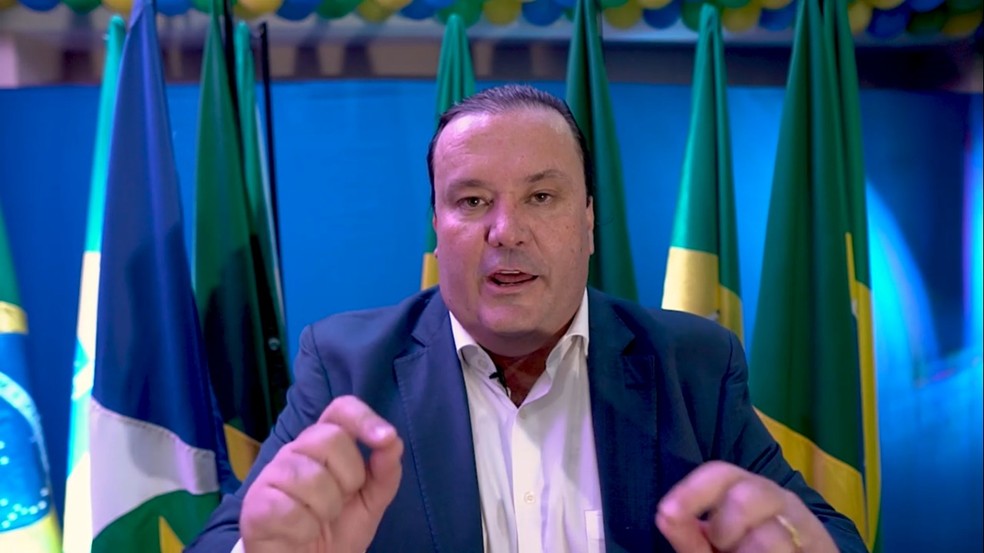 Empresário Reinaldo Morais (PSC) foi lançado como candidato ao Senado por Mato Grosso — Foto: Divulgação