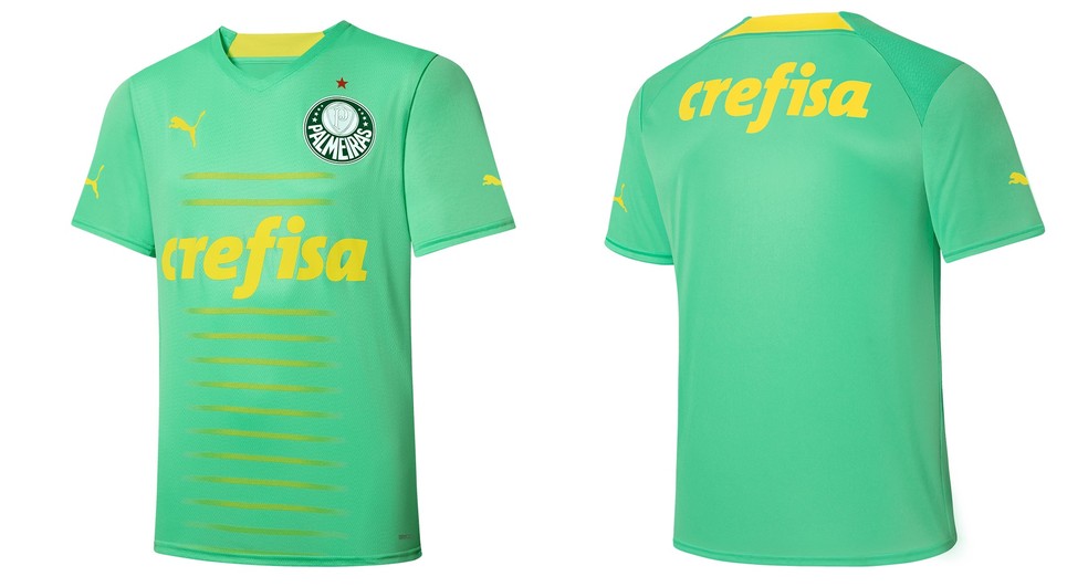 Palmeiras divulga nova camisa para a temporada — Foto: Divulgação