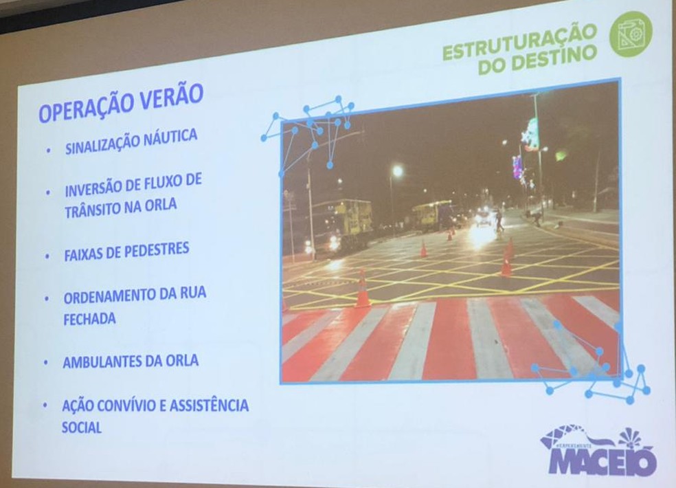 Secretaria de Turismo de Maceió apresenta planejamento para o verão — Foto: Sofia Sepreny/G1