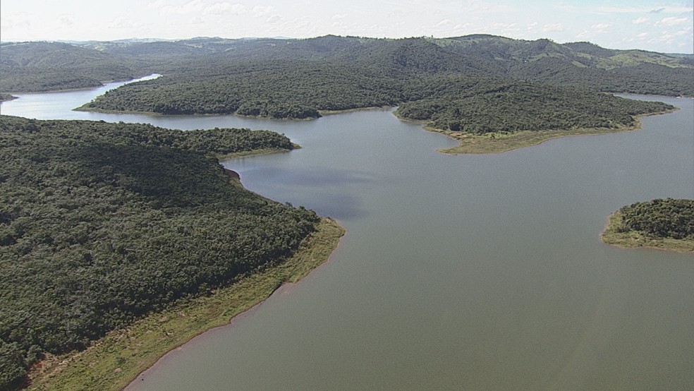 Sistema Paraopeba é responsável por maior parte do abastecimento de água na Grande BH — Foto: Repordução / TV Globo
