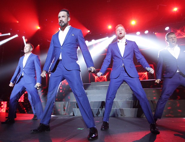 Backstreet Boys (Foto: Marcello Sá Barretto/AgNews)
