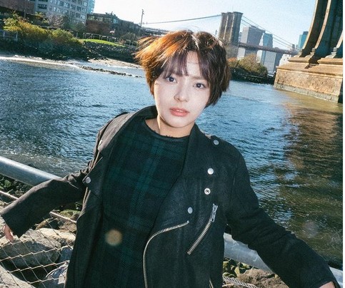 A atriz e modelo sul-coreana Song Yoo-jung (Foto: Instagram)