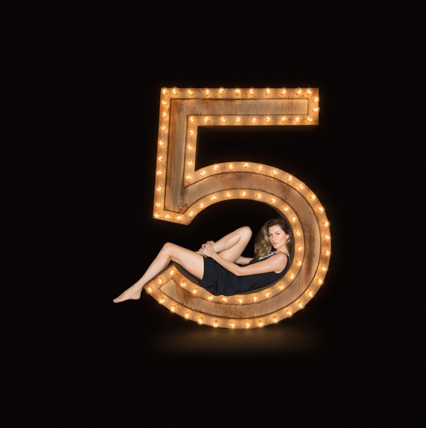 Gisele Bündchen para Chanel n° 5 (Foto: Divulgação)