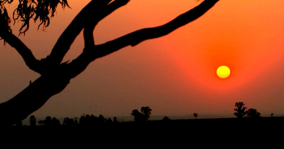 Bauru tem recorde de temperatura — Foto: Reprodução / TV TEM