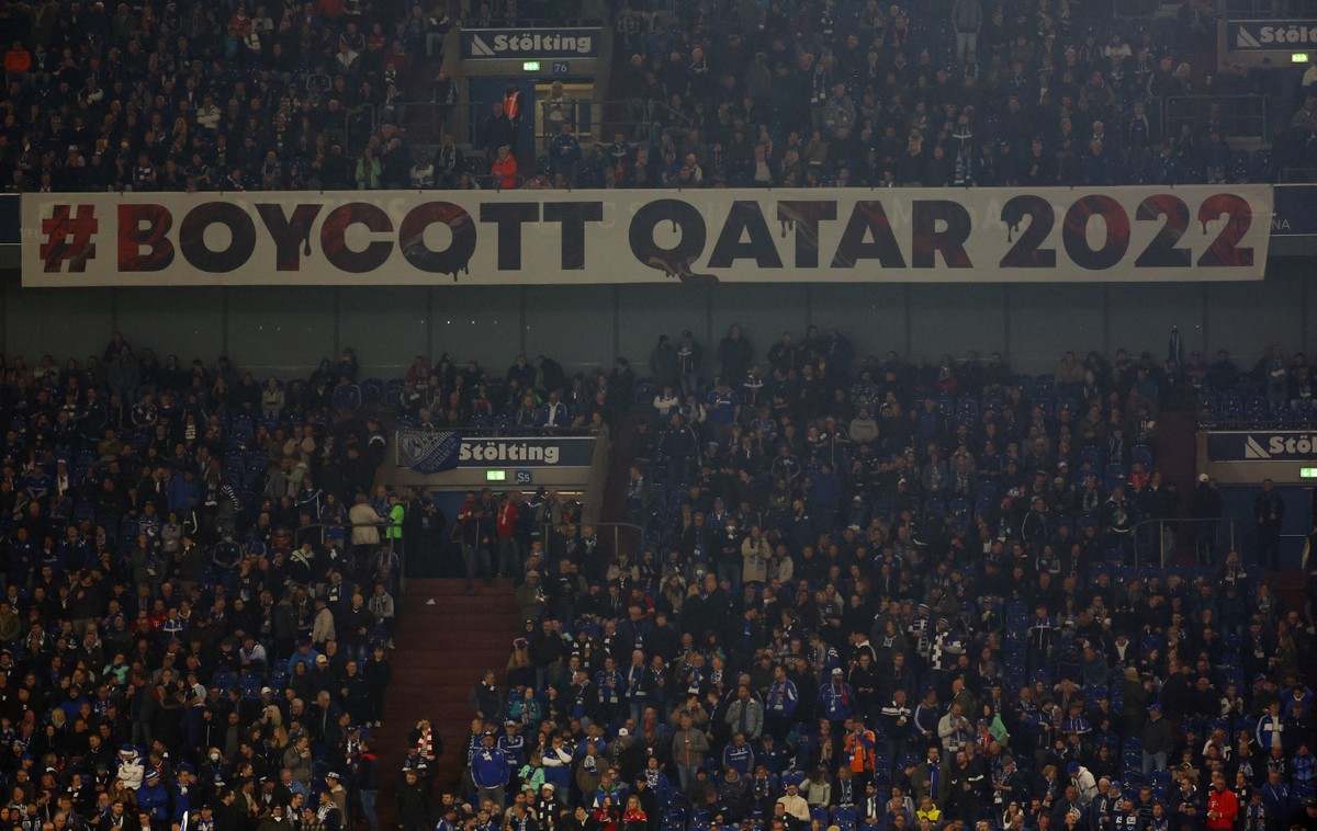 Bundesliga: Von Protesten geprägte Runde gegen WM in Katar |  Deutscher Fußball