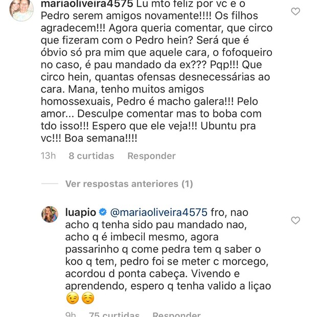 Luana Piovani fala sobre Pedro Scooby (Foto: Reprodução/Instagram)