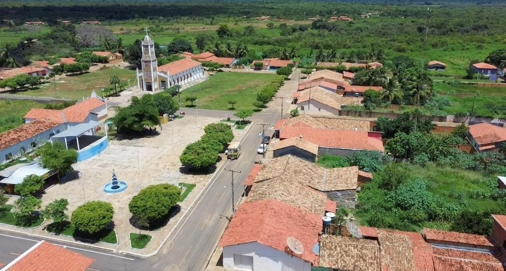 Cidade de Sigefredo Pacheco, no Piau&iacute; &mdash; Foto: Prefeitura de Sigefredo Pacheco/ Divulga&ccedil;&atilde;o