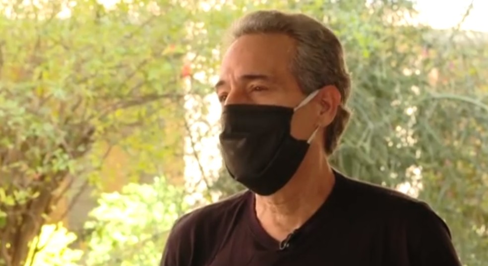 Pai de Thiago Cortes, brasileiro morto na Irlanda, fala sobre a perda: 'Filho não morre, se distancia' — Foto: Reprodução/ TV Globo