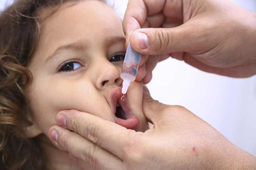 Campanha Nacional de Vacinação contra a Poliomielite foi prorrogada — Foto: Breno Esaki/Agência Brasília