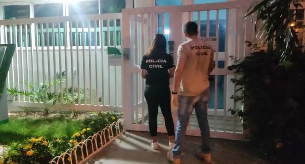 Mandados foram cumpridos em Aracaju e Moita Bonita — Foto: SSP/SE