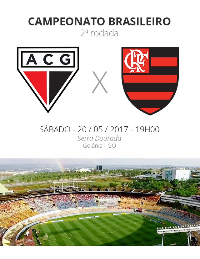 Rodada 2: tudo o que você precisa saber sobre Atlético-GO x Flamengo