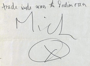 Carta de amor que Mick Jagger escreveu para sua amante (Foto: Agência EFE)
