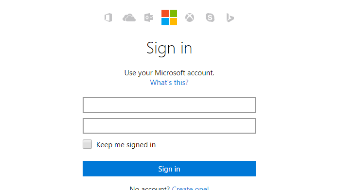 Conta da Microsoft é necessária para baixar Windows (Foto: Reprodução/Micro...