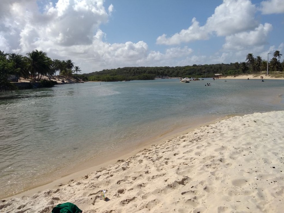 Rio Catu em Sibaúma, RN  (Foto: Lucas Cortez)