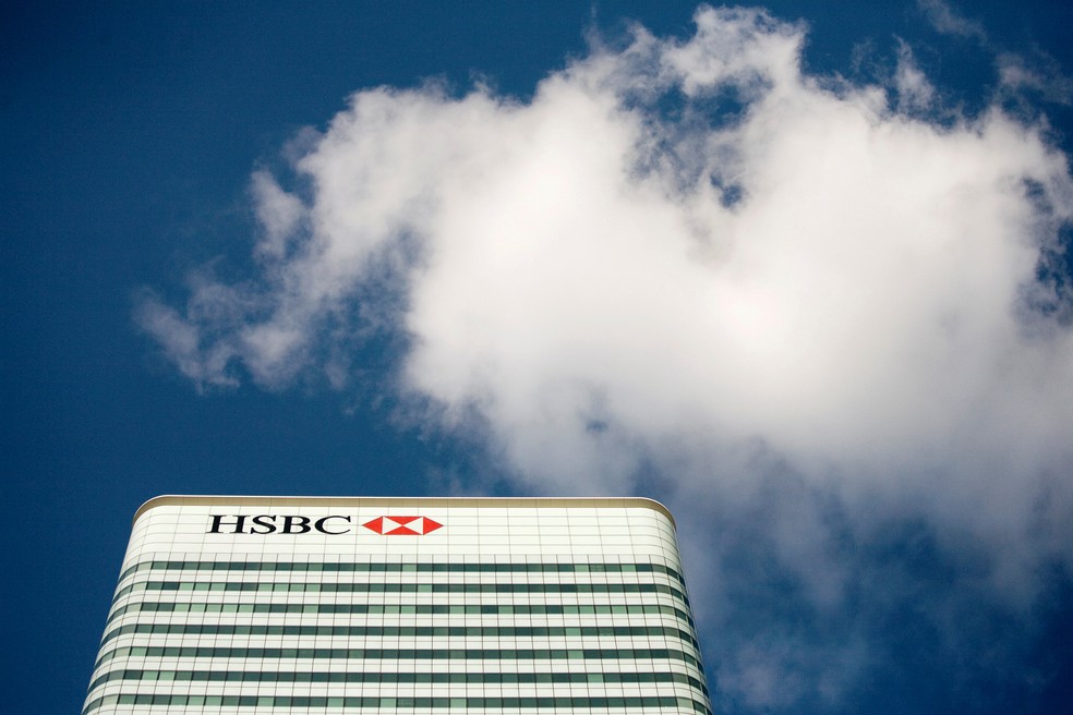 Prédio do HSBC em Canary Wharf, Londres. — Foto: Reuters