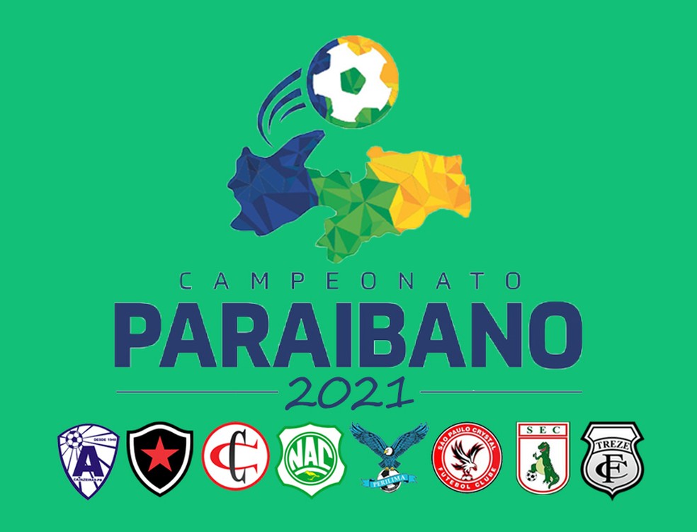 Campeonato Paraibano 2021 vai contar com oito equipes � Foto: Arte: Cisco Nobre / ge