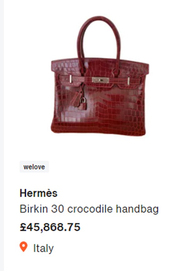 Bolsa Birkin Hermès (Foto: Reprodução)