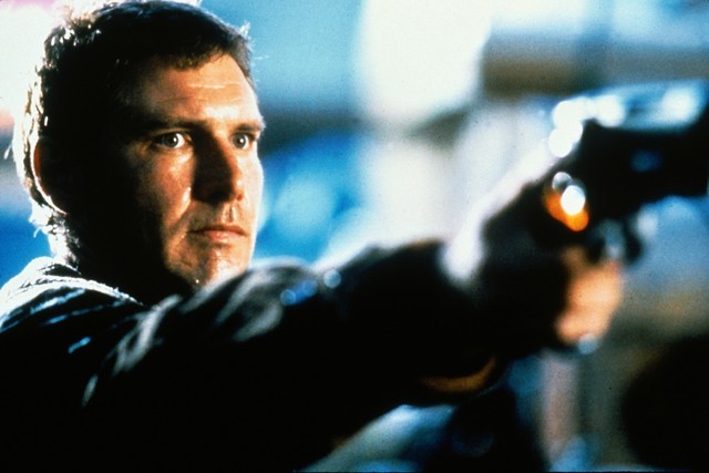 Harrison Ford como Rick Deckard, filme lançado em 1982 (Foto: reprodução)