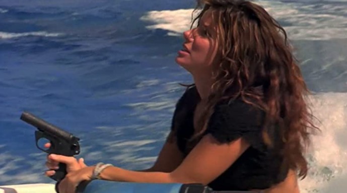 Sandra Bullock em Velocidade Máxima 2 (Foto: Reprodução)