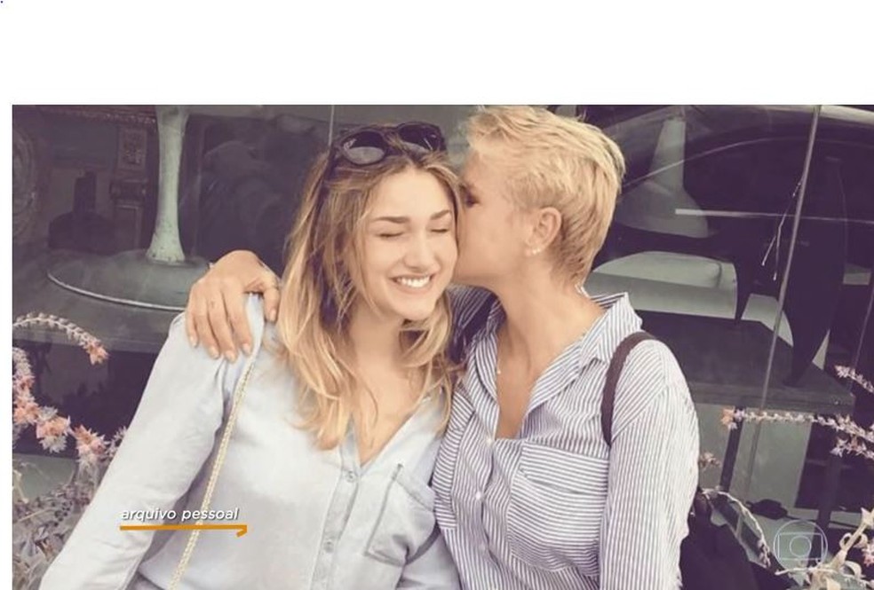 Xuxa com a filha, Sasha. A menina nasceu em julho de 1998 e é fruto da relação de Xuxa com Luciano Szafir — Foto: Arquivo pessoal