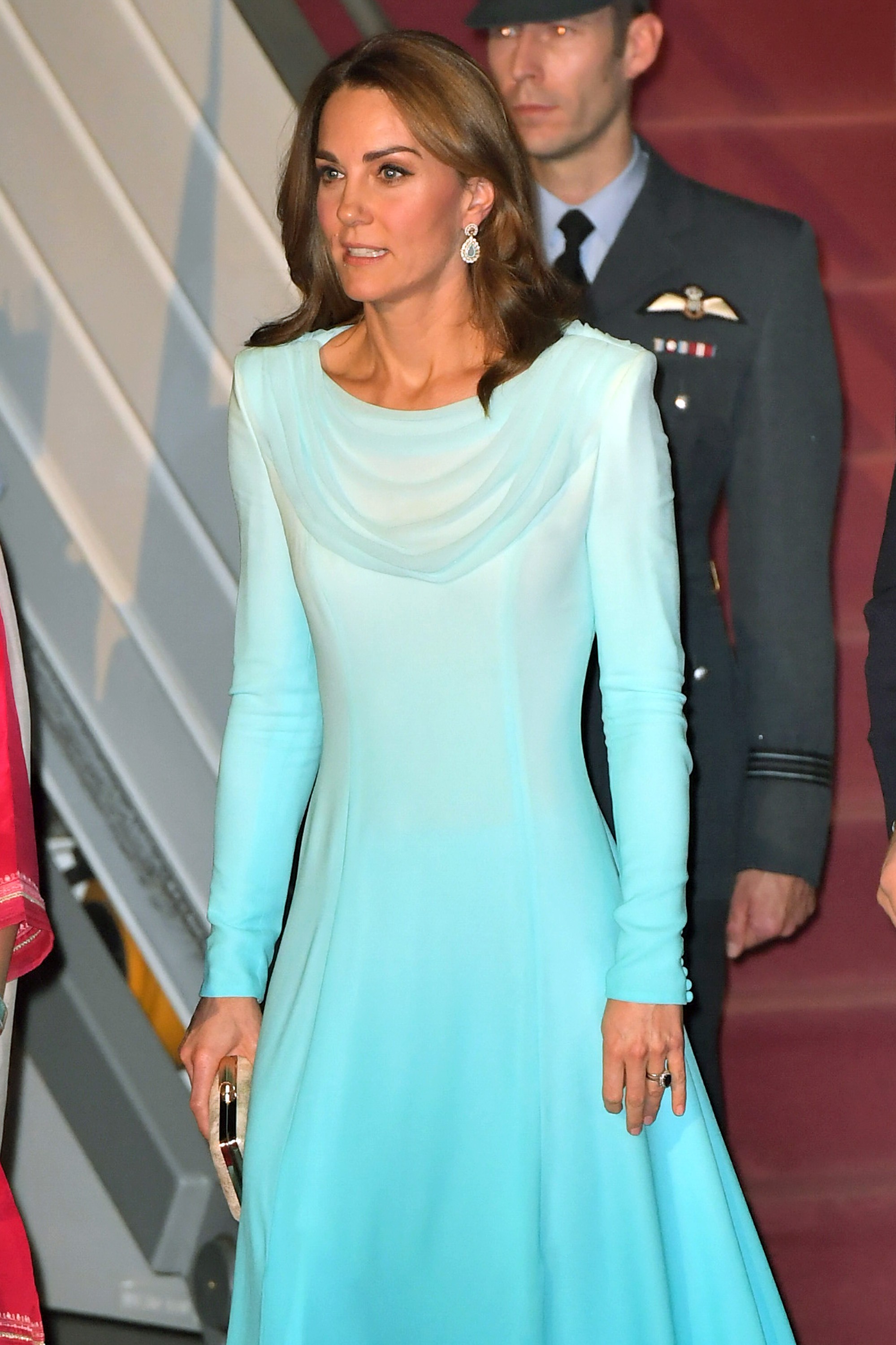 Kate Middleton verde água (Foto: GettyImages)