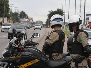 PRF fiscalizou mais de 3 mil veículos no final de semana. Polícia Rodoviária federal BR-316 Pará Ananindeua Rodovia Estrada Belém (Foto: Neldson Neves/ O Liberal)