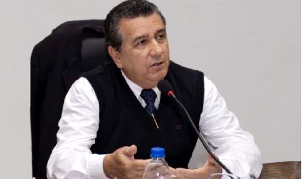 O vereador Edvaldo L&uacute;cio Abel, o Vadinho (PSDB), nega a acusa&ccedil;&atilde;o e diz que "apenas fez seu trabalho de fiscalizar" &mdash; Foto: C&acirc;mara de Ourinhos/Reprodu&ccedil;&atilde;o