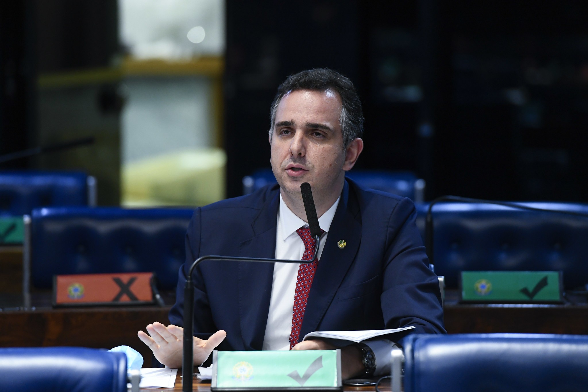 Eleição no Senado: segunda maior bancada, PSD anuncia apoio a Rodrigo Pacheco, do DEM