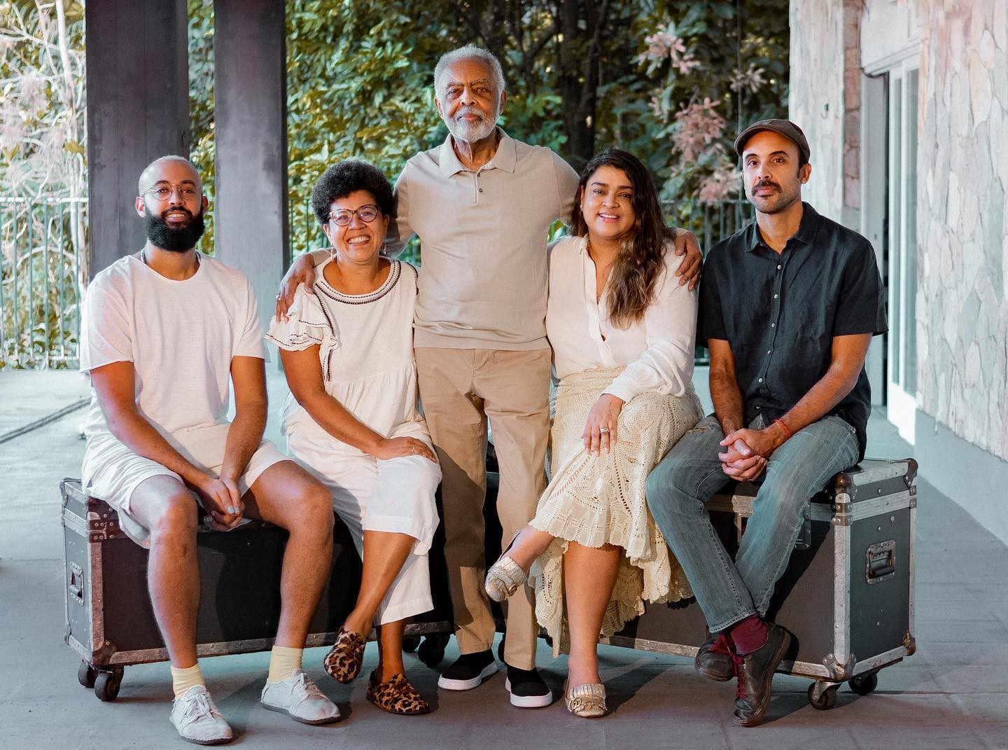 Preta Gil divulga clique em família e fala sobre aniversário de Gilberto Gil (Foto: Reprodução / Instagram)