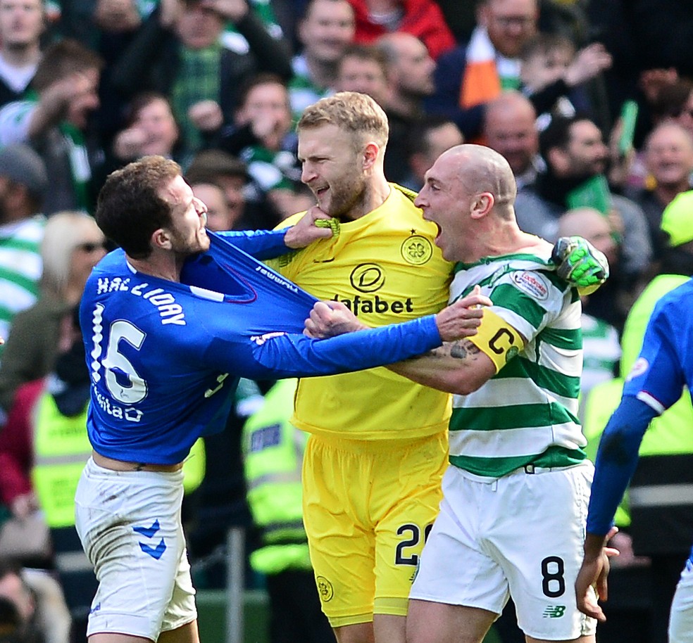 celtic x rangers — Foto: Mark Runnacles/Getty Images