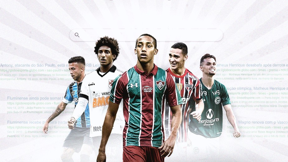 Joao Pedro Antony E Talles Magno Sao As Revelacoes Mais Buscadas No Google No Brasileiro Veja Lista Brasileirao Serie A Ge