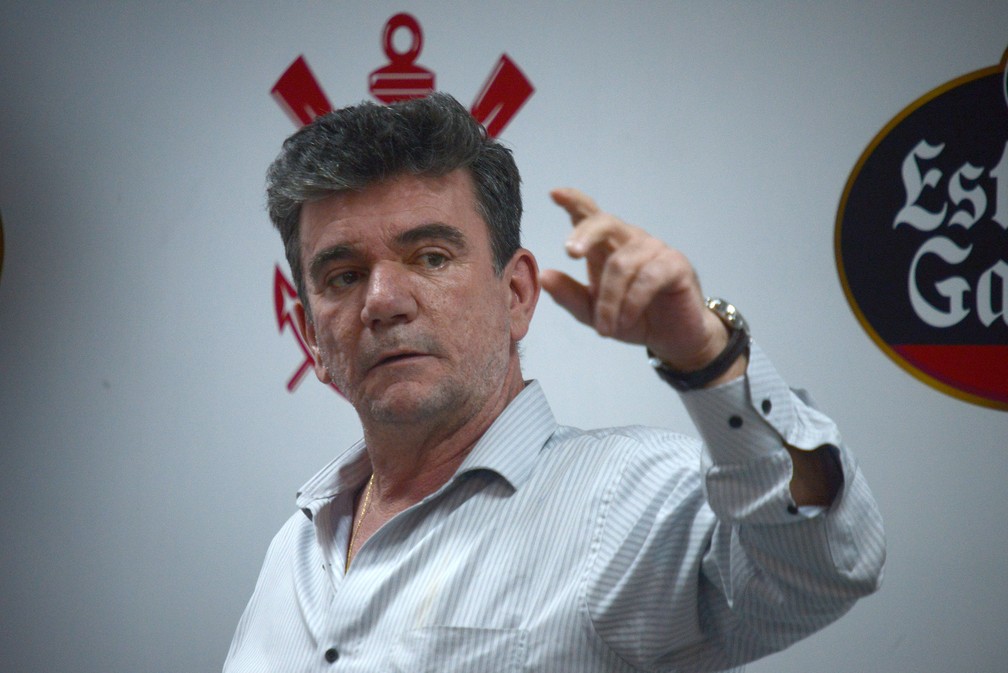 Andrés Sanchez dizia que tentaria preservar empregos no Corinthians — Foto: Antonio Cícero / Photopress / Estadão Conteúdo