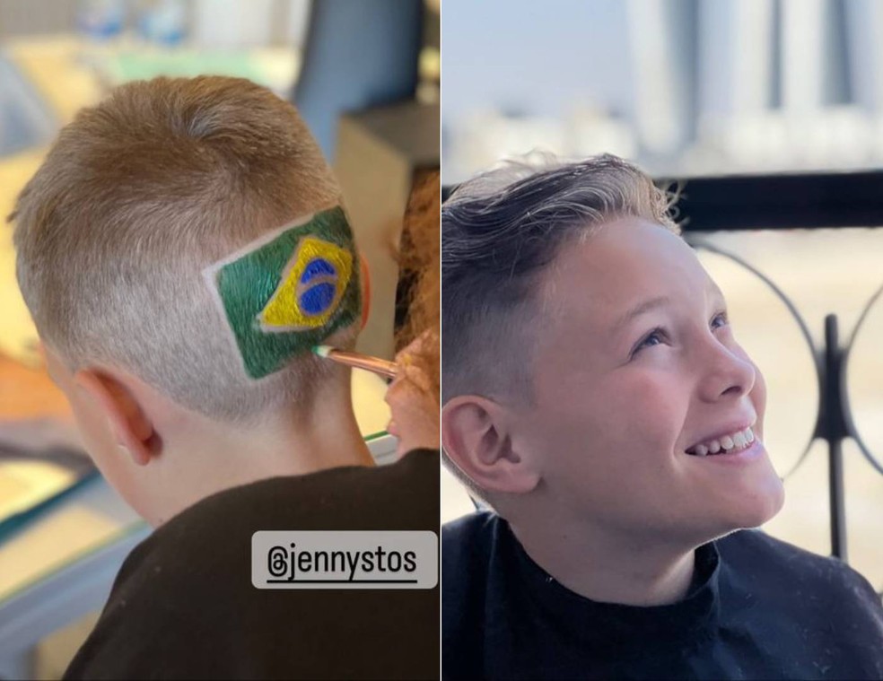 Davi Lucca, filho de Neymar e Carol Dantas  Foto: Reproduo/Instagram
