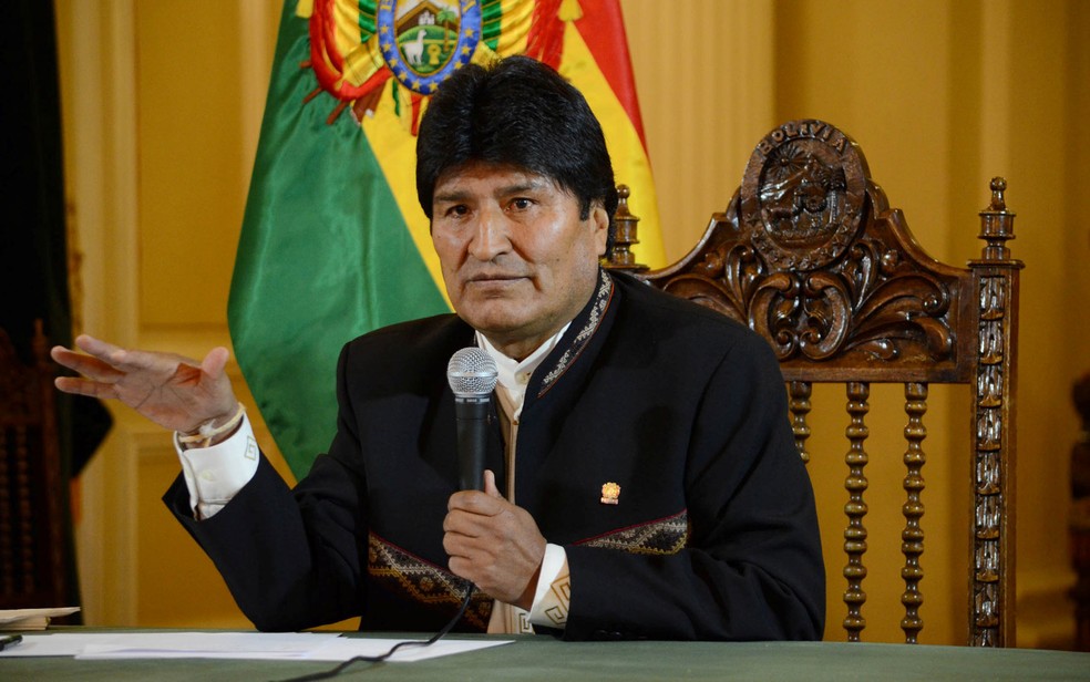Morales é aliado próximo da Venezuela desde o governo de Hugo Chávez, defendeu a formação da Constituinte e disse que há um plano orquestrado nos EUA para derrubar Maduro (Foto: José Lirauze/Courtesy of Bolivian Presidency/Handout via Reuters)