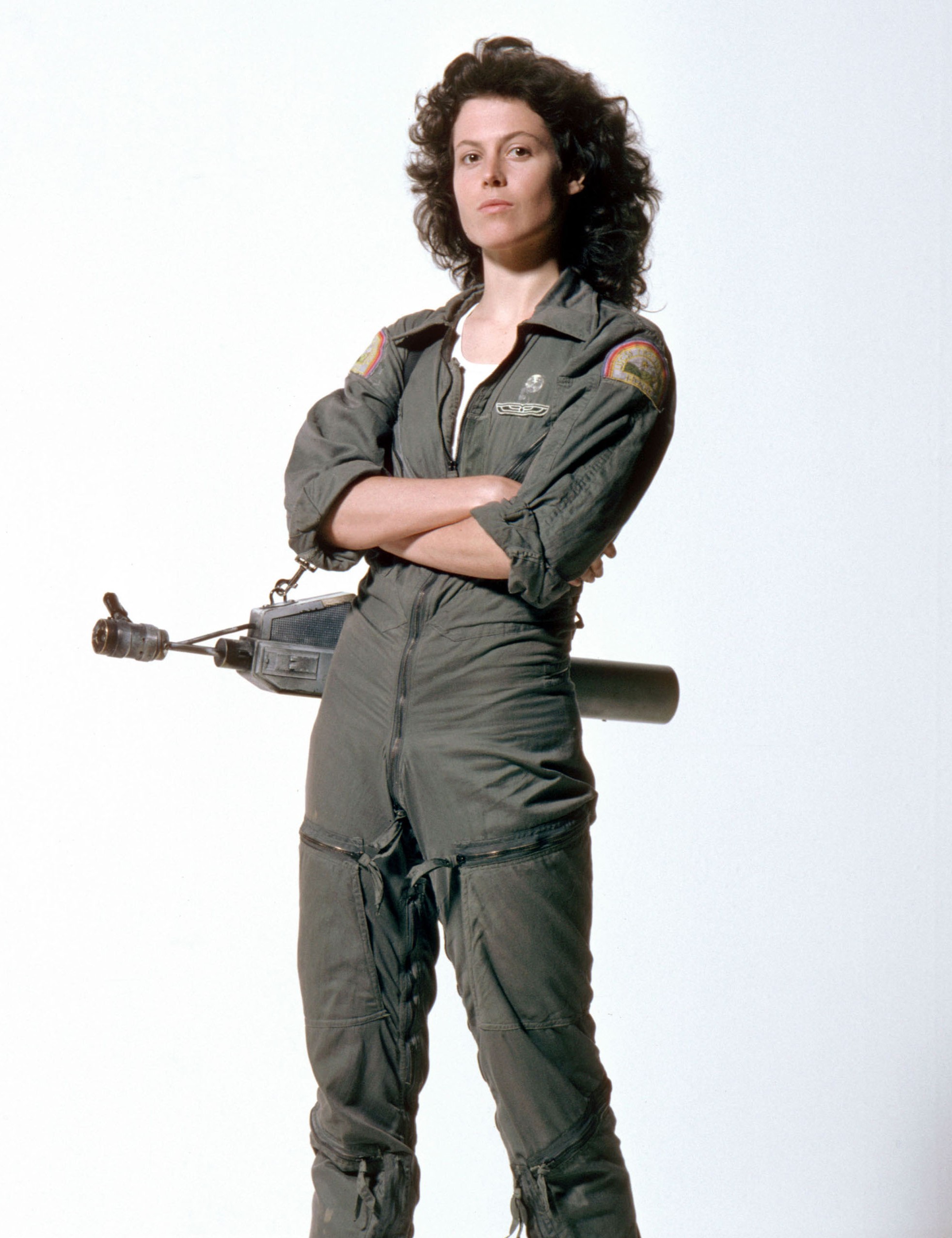Sigourney Weaver, a tenente Ellen Ripley de ‘Alien, o Oitavo Passageiro’ (Foto: Divulgação)