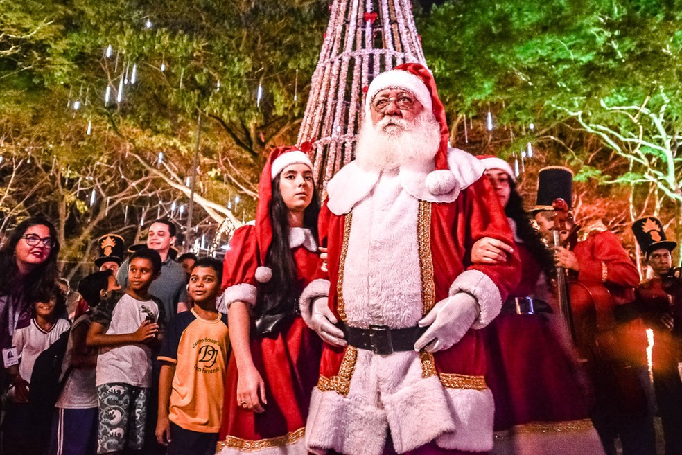 Vila do Papai Noel no Parque Moscoso, em Vitória, ficará aberto todos os dias até janeiro de 2023 — Foto: André Sobral/Prefeitura de Vitória