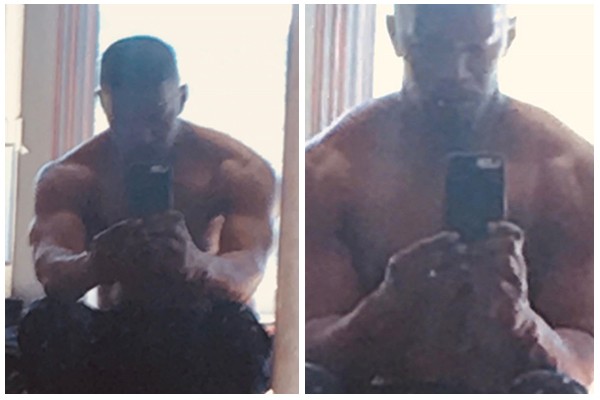 Jamie Foxx shows the physique conquered to play Mike Tyson in the cinema (Photo: reproduction instagram)