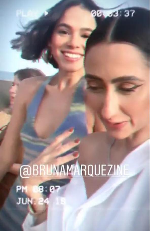Bruna Marquezine e Francesca (Foto: reprodução/Instagram)