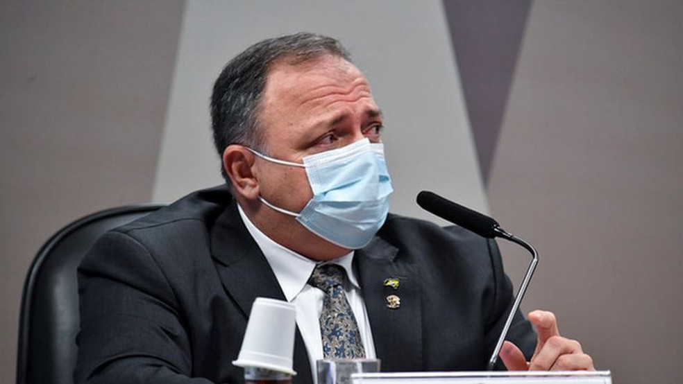 General Eduardo Pazuello, ex-ministro da Saúde — Foto: Agência Senado