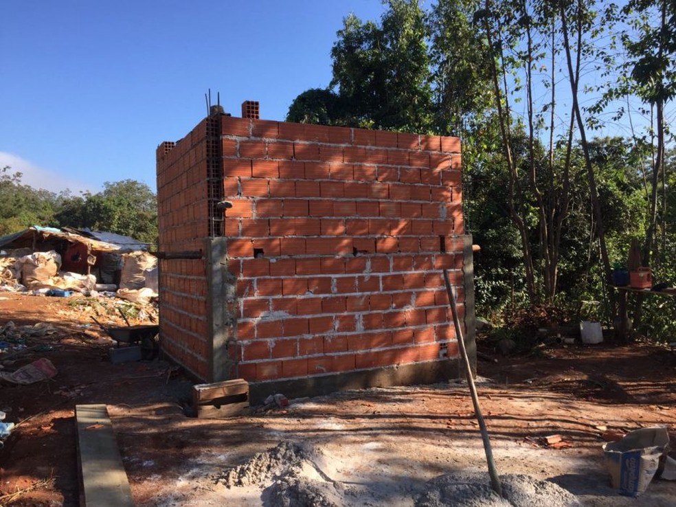 Usina deve ser entregue até outubro  (Foto: Prefeitura de Córrego Fundo/Divulgação)