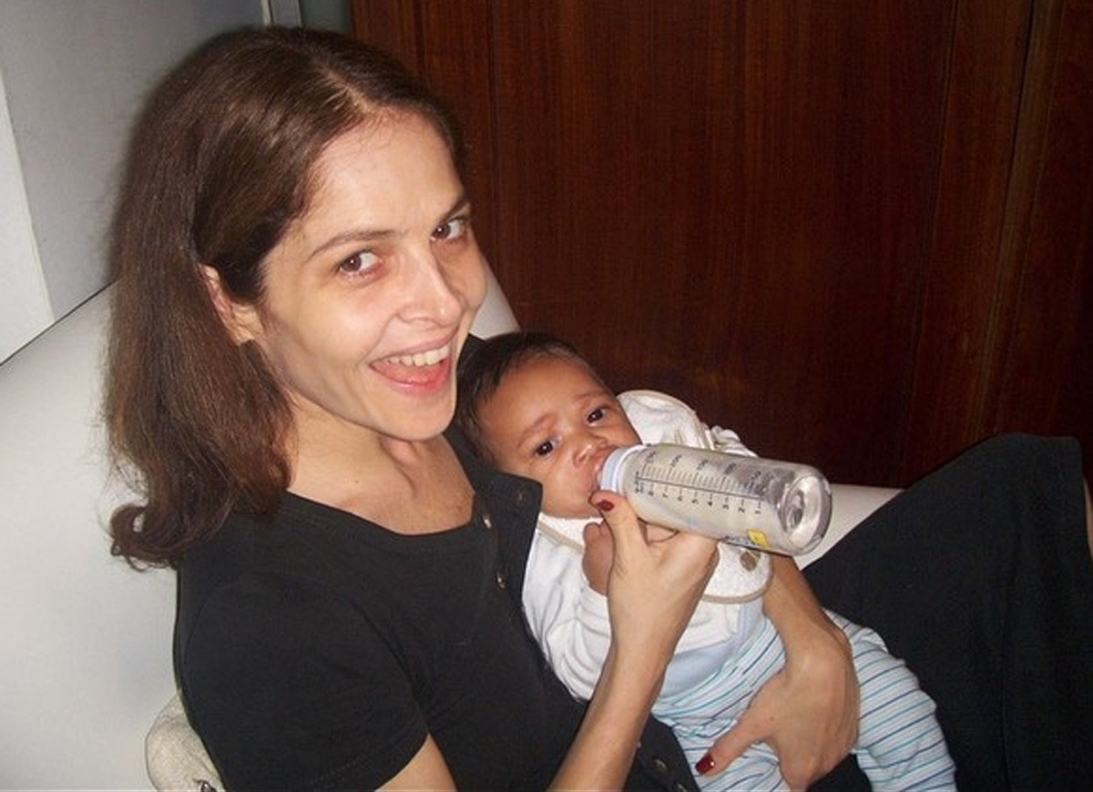 Drica Moraes recorda momentos com o filho  (Foto: Reprodução/Instagram)