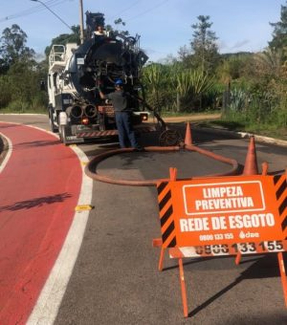Mau uso da rede de esgoto gera mais de 250 obstru&ccedil;&otilde;es por m&ecirc;s em Jundia&iacute; &mdash; Foto: Divulga&ccedil;&atilde;o/DAE Jundia&iacute;