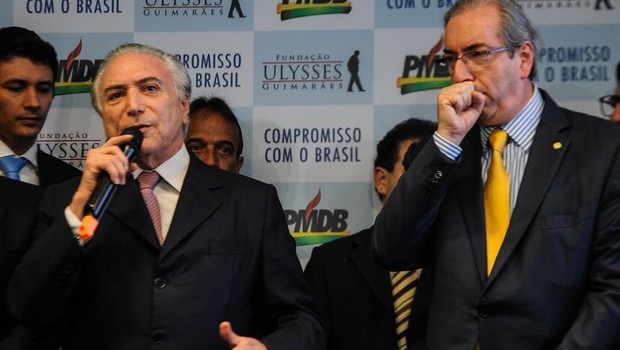 Michel Temer e Eduardo Cunha (Foto: Agência Brasil)