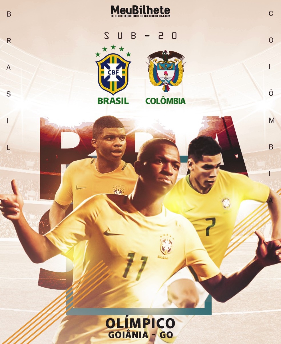 Ingressos Para Amistoso Da Selecao Brasileira Sub 20 Em Goiania Ja Estao A Venda Futebol Ge