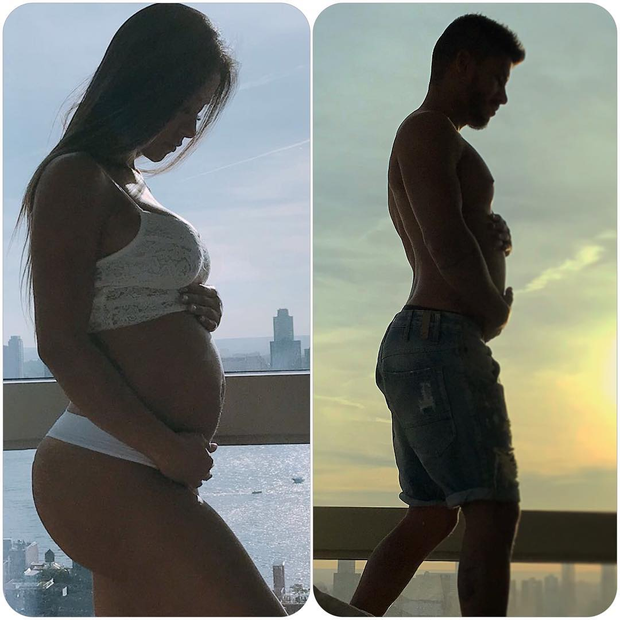 Mayra Cardi diz que Arthur Aguiar também está "grávido" (Foto: Reprodução/Instagram)