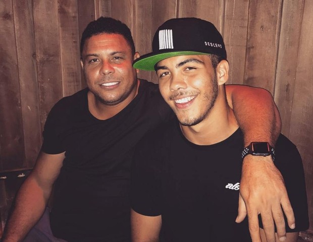 Ronald e o pai, Ronaldo (Foto: Reprodução/Instagram)