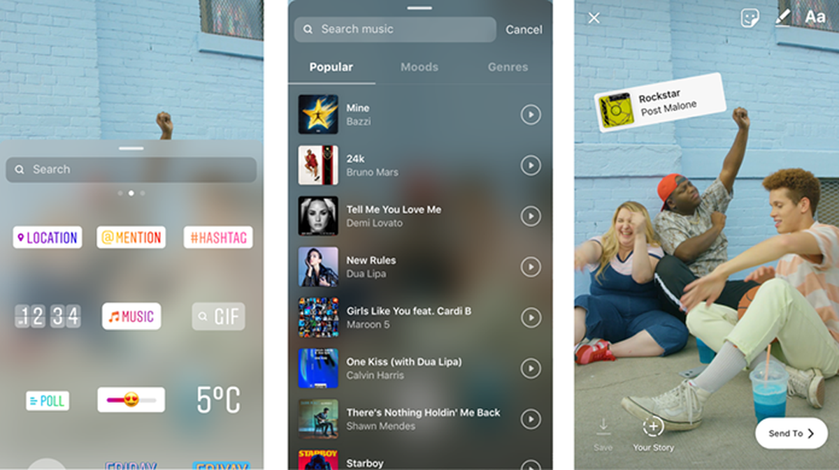 Instagram começa a liberar música nos Stories; conheça a novidade