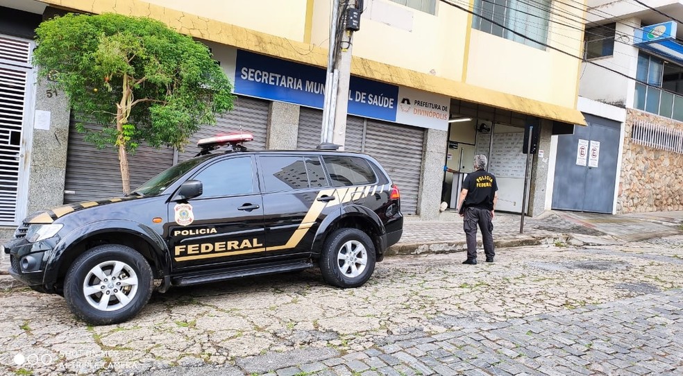 Polícia Federal faz operação em Divinópolis — Foto: Divulgação/PF